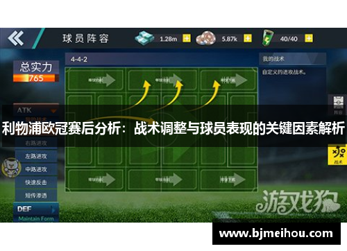 利物浦欧冠赛后分析：战术调整与球员表现的关键因素解析